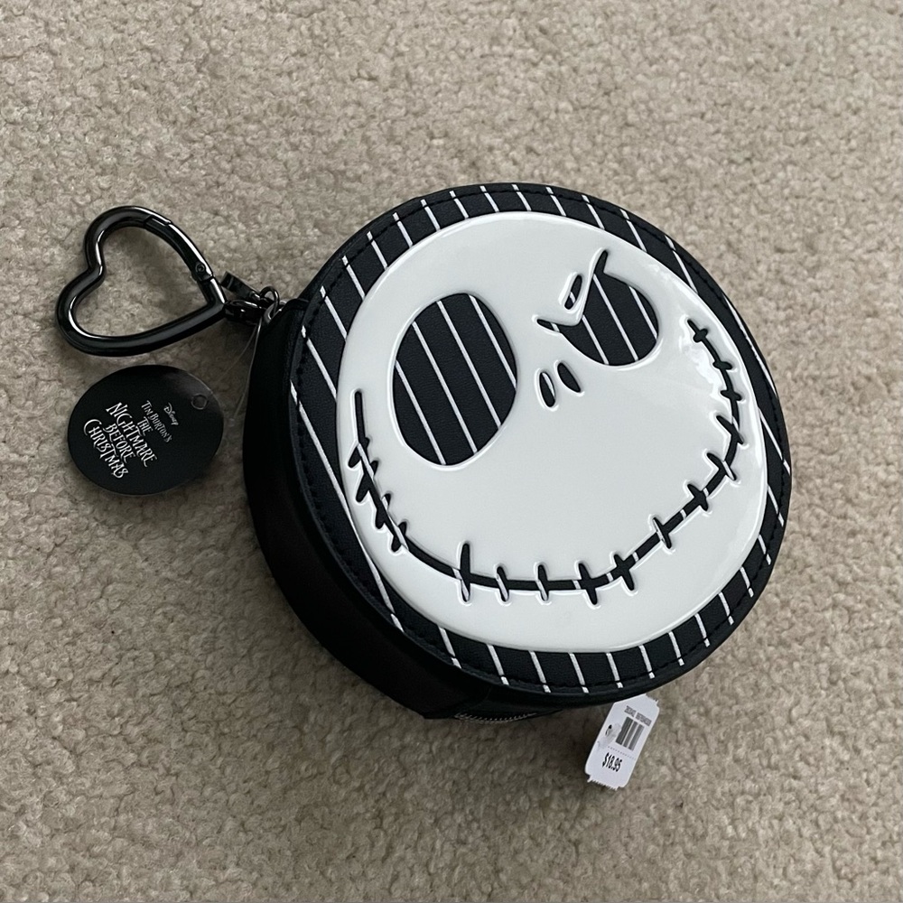 Bath & Body Works Disney The Nightmare Before Christmas Jack & Sally Coin Purse - Picture 9 of 16